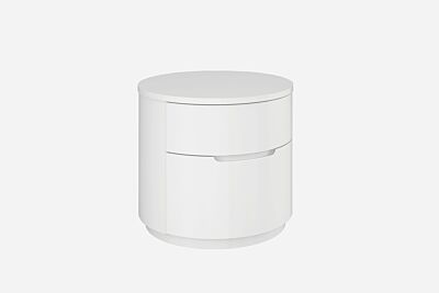 Moonlight Nightstand in White by Creative Furniture