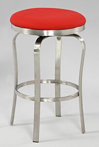 Chintaly 1193 Counter Stool Red