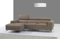 A978b Leather Sectional in Mocha   J&M Furniture