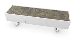 Calligaris Horizon Wood And Metal Entertainment Unit