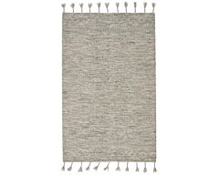 Vibe by Jaipur Living Anza Handmade Trellis Light Blue/ Cream Area Rug