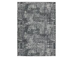 Vibe by Jaipur Living Zillah Trellis Gray/ Black Area Rug