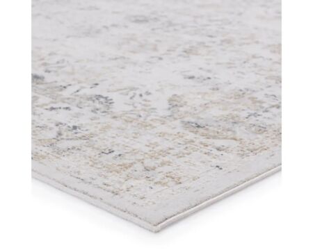 Jaipur Living Vida Abstract Light Gray/ Gold Area Rug